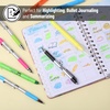 image:imageMr Pen Bible Highlighters and Pens No Bleed 8 Pack Colorful Ink Pens 07mm for Highlighting Bullet Journaling NoteTaking Summarizing Bible Study Planning School and Office Use1 Count Pack of 8