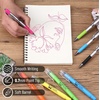 image:imageMr Pen Bible Highlighters and Pens No Bleed 8 Pack Colorful Ink Pens 07mm for Highlighting Bullet Journaling NoteTaking Summarizing Bible Study Planning School and Office Use1 Count Pack of 8