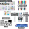 image:imageMr Pen Bible Journaling Kit for Women Bible Highlighters and Pens No Bleed Tabs Stencils Ruler Fineliners amp Pencil Case for Devotions Prayer amp Christian Gifts