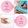 image:imageMr Pen Bible Journaling Stencil Set 42 x 7 Inch 14 Sheets Plastic Stencils for Bible Study Journals Planners Scrapbooking Lettering and DIY Craft ProjectsJournaling Stencils