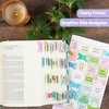 image:imageMr Pen Bible Tabs 72 Tabs 66 Books 6 Blanks High Gloss Paper Bible Journaling Supplies Bible Tabs Old and New Testament Bible Tabs for Women Bible Tabs for Journaling Bible Bible Book Tabs