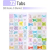 image:imageMr Pen Bible Tabs 72 Tabs 66 Books 6 Blanks High Gloss Paper Bible Journaling Supplies Bible Tabs Old and New Testament Bible Tabs for Women Bible Tabs for Journaling Bible Bible Book Tabs