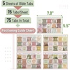 image:imageMr Pen Bible Tabs 75 Tabs Gray Theme Laminated Bible Tabs for Women and Men Bible Tabs for Study Bible Bible Index Tabs Bible Book Tabs Bible Labels Tabs Mr Pen Bible TabsEarthy