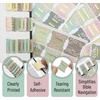 image:imageMr Pen Bible Tabs 75 Tabs Gray Theme Laminated Bible Tabs for Women and Men Bible Tabs for Study Bible Bible Index Tabs Bible Book Tabs Bible Labels Tabs Mr Pen Bible TabsBoho Floral