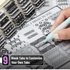image:imageMr Pen Bible Tabs 75 Tabs Gray Theme Laminated Bible Tabs for Women and Men Bible Tabs for Study Bible Bible Index Tabs Bible Book Tabs Bible Labels Tabs Mr Pen Bible TabsBlack  White Enigma
