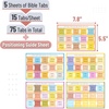 image:imageMr Pen Bible Tabs 75 Tabs Gray Theme Laminated Bible Tabs for Women and Men Bible Tabs for Study Bible Bible Index Tabs Bible Book Tabs Bible Labels Tabs Mr Pen Bible TabsRainbow Fade