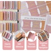 image:imageMr Pen Bible Tabs 75 Tabs Gray Theme Laminated Bible Tabs for Women and Men Bible Tabs for Study Bible Bible Index Tabs Bible Book Tabs Bible Labels Tabs Mr Pen Bible TabsHoneycomb Hues