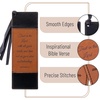 image:imageMr Pen Christian Faux Leather Bookmarks 2 Pack Bible Verse Religious Book Mark
