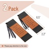 image:imageMr Pen Christian Faux Leather Bookmarks 2 Pack Bible Verse Religious Book Mark