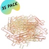 image:imageMr Pen Cross Paper Clips Gold and Rose Gold Mix 35 Pack Bible Paper Clips Bible Study Supplies for Christian Office and Home Journaling Papers Clip Christian Journaling Supplies