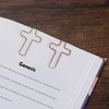 image:imageMr Pen Cross Paper Clips Gold and Rose Gold Mix 35 Pack Bible Paper Clips Bible Study Supplies for Christian Office and Home Journaling Papers Clip Christian Journaling Supplies