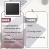 image:imageMr Pen Cute Floral Mouse Pads 2 pcs  Office amp Bible ThemedBlue