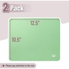 image:imageMr Pen Cute Floral Mouse Pads 2 pcs  Office amp Bible ThemedLight Green