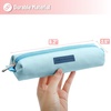 image:imageMr Pen Cute Pencil Case Pouch Multipurpose Canvas Bible Pencil Pouch Smooth Zipper Premium Material Neat Stitches Ideal for Stationery Cosmetics Electronics School Office TravelLight Blue