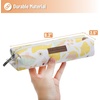 image:imageMr Pen Cute Pencil Case Pouch Multipurpose Canvas Bible Pencil Pouch Smooth Zipper Premium Material Neat Stitches Ideal for Stationery Cosmetics Electronics School Office TravelAutumn