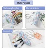 image:imageMr Pen Cute Pencil Case Pouch Multipurpose Canvas Bible Pencil Pouch Smooth Zipper Premium Material Neat Stitches Ideal for Stationery Cosmetics Electronics School Office TravelSummer