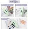 image:imageMr Pen Cute Pencil Case Pouch Multipurpose Canvas Bible Pencil Pouch Smooth Zipper Premium Material Neat Stitches Ideal for Stationery Cosmetics Electronics School Office TravelLaurel