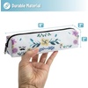 image:imageMr Pen Cute Pencil Case Pouch Multipurpose Canvas Bible Pencil Pouch Smooth Zipper Premium Material Neat Stitches Ideal for Stationery Cosmetics Electronics School Office TravelWhite