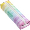 image:imageMr Pen Cute Pencil Case Pouch Multipurpose Canvas Bible Pencil Pouch Smooth Zipper Premium Material Neat Stitches Ideal for Stationery Cosmetics Electronics School Office TravelRainbow