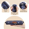 image:imageMr Pen Cute Pencil Case Pouch Multipurpose Canvas Bible Pencil Pouch Smooth Zipper Premium Material Neat Stitches Ideal for Stationery Cosmetics Electronics School Office TravelNavy Blue