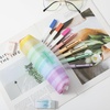 image:imageMr Pen Cute Pencil Case Pouch Multipurpose Canvas Bible Pencil Pouch Smooth Zipper Premium Material Neat Stitches Ideal for Stationery Cosmetics Electronics School Office TravelRainbow
