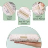 image:imageMr Pen Cute Pencil Case Pouch Multipurpose Canvas Bible Pencil Pouch Smooth Zipper Premium Material Neat Stitches Ideal for Stationery Cosmetics Electronics School Office TravelBoho