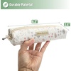 image:imageMr Pen Cute Pencil Case Pouch Multipurpose Canvas Bible Pencil Pouch Smooth Zipper Premium Material Neat Stitches Ideal for Stationery Cosmetics Electronics School Office TravelBoho
