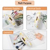image:imageMr Pen Cute Pencil Case Pouch Multipurpose Canvas Bible Pencil Pouch Smooth Zipper Premium Material Neat Stitches Ideal for Stationery Cosmetics Electronics School Office TravelAutumn