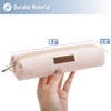 image:imageMr Pen Cute Pencil Case Pouch Multipurpose Canvas Bible Pencil Pouch Smooth Zipper Premium Material Neat Stitches Ideal for Stationery Cosmetics Electronics School Office TravelBeige