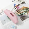 image:imageMr Pen Cute Pencil Case Pouch Multipurpose Canvas Bible Pencil Pouch Smooth Zipper Premium Material Neat Stitches Ideal for Stationery Cosmetics Electronics School Office TravelPink
