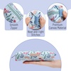 image:imageMr Pen Cute Pencil Case Pouch Multipurpose Canvas Bible Pencil Pouch Smooth Zipper Premium Material Neat Stitches Ideal for Stationery Cosmetics Electronics School Office TravelSummer