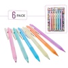 image:imageMr Pen Gel Pens Black 6 Pack Gel Ink Pens Medium Point Quick Dry Pens for Note Taking Writing Pens Retractable Gel Pens Black Ink Pens