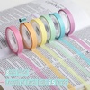 image:imageMr Pen Highlighter Tape 12 Rolls 031 x 165 ft Transparent Marking Strips Removable Highlighter Tape Annotation Supplies for Teachers Students Reading School amp Office SuppliesPastel