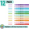 image:imageMr Pen Highlighters 12 Pack Pastel Colors Chisel Tip QuickDry SmearResistant Odorless Highlighters for School Office amp JournalingBright