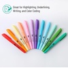 image:imageMr Pen Highlighters 12 Pack Pastel Colors Chisel Tip QuickDry SmearResistant Odorless Highlighters for School Office amp JournalingBright