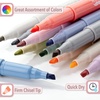 image:imageMr Pen Highlighters 12 Pack Pastel Colors Chisel Tip QuickDry SmearResistant Odorless Highlighters for School Office amp JournalingMorandi