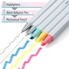 image:imageMr Pen Journaling Kit 5 Pack Journaling Pens and Highlighters and Mechanical Pencil with HardShell Carrying Case Journaling Supplies Kit Journaling Set Journaling Pens and Markers