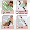image:imageMr Pen Laminated Bible Tabs 75 pcs EasytoRead amp Apply Tear Resistant Index Tabs for Women and Men Bible Study Journaling Prayer amp Scripture NavigationSage Green