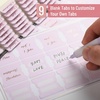 image:imageMr Pen Laminated Bible Tabs 75 pcs EasytoRead amp Apply Tear Resistant Index Tabs for Women and Men Bible Study Journaling Prayer amp Scripture NavigationBaby Pink