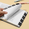 image:imageMr Pen Laminated Bible Tabs 75 pcs EasytoRead amp Apply Tear Resistant Index Tabs for Women and Men Bible Study Journaling Prayer amp Scripture NavigationBlack