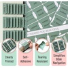 image:imageMr Pen Laminated Bible Tabs 75 pcs EasytoRead amp Apply Tear Resistant Index Tabs for Women and Men Bible Study Journaling Prayer amp Scripture NavigationForest Green