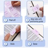 image:imageMr Pen Laminated Bible Tabs 75 pcs EasytoRead amp Apply Tear Resistant Index Tabs for Women and Men Bible Study Journaling Prayer amp Scripture NavigationDusty Lilac