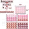 image:imageMr Pen Laminated Bible Tabs 75 pcs EasytoRead amp Apply Tear Resistant Index Tabs for Women and Men Bible Study Journaling Prayer amp Scripture NavigationRose Ombre
