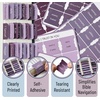 image:imageMr Pen Laminated Bible Tabs 75 pcs EasytoRead amp Apply Tear Resistant Index Tabs for Women and Men Bible Study Journaling Prayer amp Scripture NavigationEthereal Amethyst