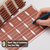 image:imageMr Pen Laminated Bible Tabs 75 pcs EasytoRead amp Apply Tear Resistant Index Tabs for Women and Men Bible Study Journaling Prayer amp Scripture NavigationMetallic Gold Lettering 2