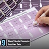 image:imageMr Pen Laminated Bible Tabs 75 pcs EasytoRead amp Apply Tear Resistant Index Tabs for Women and Men Bible Study Journaling Prayer amp Scripture NavigationEthereal Amethyst