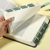 image:imageMr Pen Laminated Bible Tabs 75 pcs EasytoRead amp Apply Tear Resistant Index Tabs for Women and Men Bible Study Journaling Prayer amp Scripture NavigationForest Green
