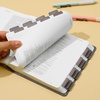 image:imageMr Pen Laminated Bible Tabs 75 pcs EasytoRead amp Apply Tear Resistant Index Tabs for Women and Men Bible Study Journaling Prayer amp Scripture NavigationCool Gray