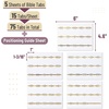 image:imageMr Pen Laminated Bible Tabs 75 pcs EasytoRead amp Apply Tear Resistant Index Tabs for Women and Men Bible Study Journaling Prayer amp Scripture NavigationWhite With Gold Edge