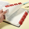 image:imageMr Pen Laminated Bible Tabs 75 pcs EasytoRead amp Apply Tear Resistant Index Tabs for Women and Men Bible Study Journaling Prayer amp Scripture NavigationSaturated Red